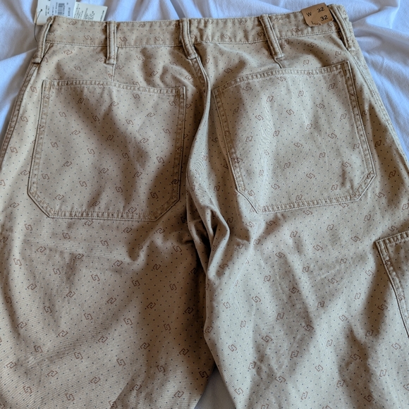 RRL By Ralph Lauren Cotton Size 32x32 Reverse Print Twill Field Pants - Picture 2 of 11